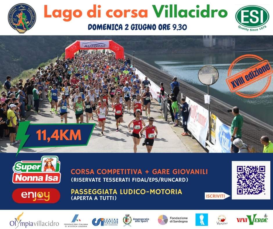 Lago di Corsa 2024 - Villacidro Domenica 2 Giugno 2024